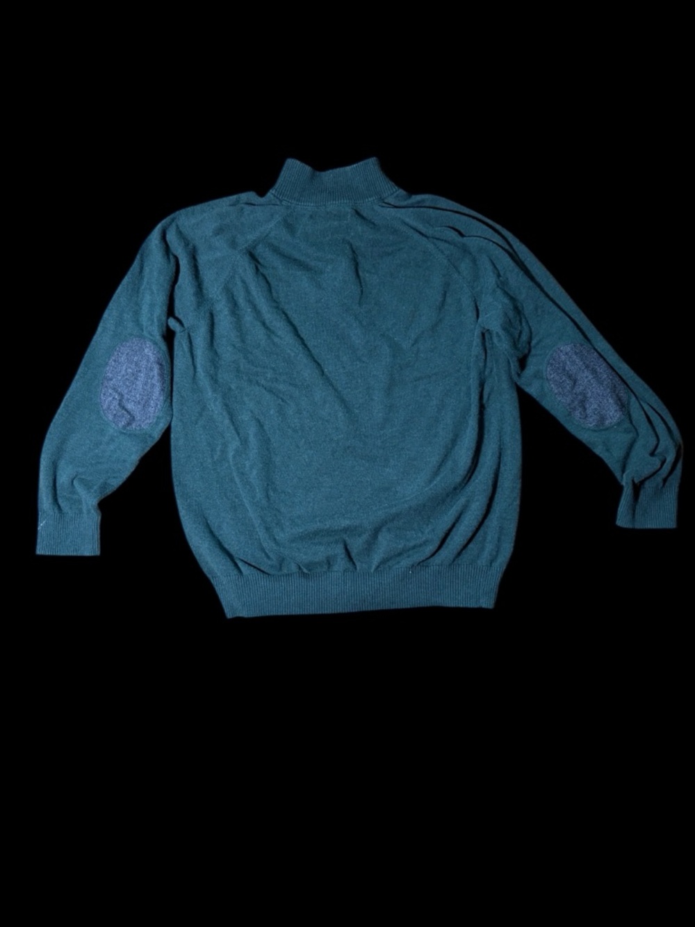 Green Button-Neck Sweater - Picture 7 of 13